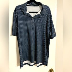 Never worn Blue polka dot Southern Point Co polo